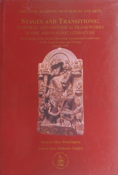 [C-03-4A] STAGES AND TRANSITIONS: TEMPORAL AND HISTORICAL FRAMEWORKS IN EPIC AND PURANIC LITERATURE