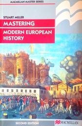 [C-06-4A] MASTERING - MODERN EUROPEAN HISTORY