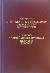 [C-08-5A] NIMŠKO - GRADIŠĆANSKOHRVATSKO - HRVATSKI RJEČNIK