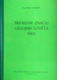 [C-08-6B] PRIVREDNI ZNAČAJ UZGOJNIH LOVIŠTA NRH