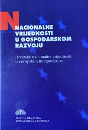 [O-B-2B] NACIONALNE VRIJEDNOSTI U GOSPODARSKOM RAZVOJU