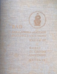 [C-12-1A] RAD JUGOSLAVENSKE AKADEMIJE ZNANOSTI I UMJETNOSTI - KNJIGA 397