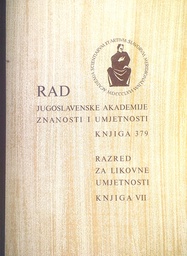 [C-12-1A] RAD JUGOSLAVENSKE AKADEMIJE ZNANOSTI I UMJETNOSTI - KNJIGA 379