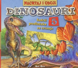 [O-B-1B] DINOSAURI - NACRTAJ I OBOJI