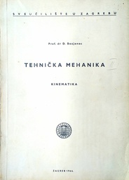 [D-01-1B] TEHNIČKA MEHANIKA - KINEMATIKA