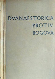 [D-03-5A] DVANAESTORICA PROTIV BOGOVA