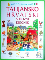 [D-02-1A] TALIJANSKO HRVATSKI SLIKOVNI RJEČNIK