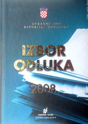 [D-05-3A] IZBOR ODLUKA 2008.