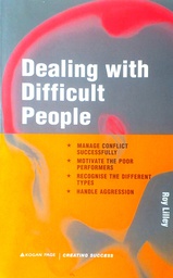 [D-09-3B] DEALING WITH DIFFICULT PEOPLE