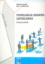 [D-11-3B] PSIHOLOGIJA ODABIRA ZAPOSLENIKA