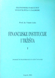 [D-08-1B] FINANCIJSKE INSTITUCIJE I TRŽIŠTA I.