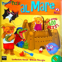 [D-13-4B] PICCOLE PESTI AL MARE - MAXI PUZZLE 100 PEZZI