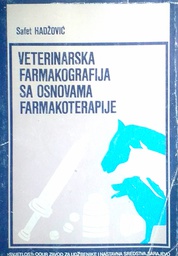 [D-13-5B] VETERINARSKA FARMAKOGRAFIJA SA OSNOVAMA FARMAKOTERAPIJE