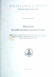 [13-6B] PREGLED ELEMENTARNE MATEMATIKE