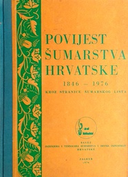 [D-14-2A] POVIJEST ŠUMARSTVA HRVATSKE 1846.-1976.