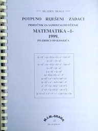 [D-09-1B] POTPUNO RIJEŠENI ZADACI PO ZBIRCI OD B. DAKIĆA - MATEMATIKA 1