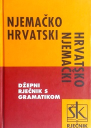 [D-16-3B] NJEMAČKO HRVATSKI DŽEPNI RJEČNIK S GRAMATIKOM