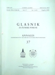 [D-16-4B] GLASNIK ZA ŠUMSKE POKUSE 37