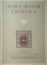 [D-10-1A] ALMA MATER CROATICA GOD VII. BROJ 1-4