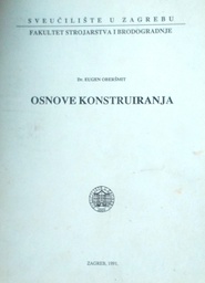 [D-18-6B] OSNOVE KONSTRUIRANJA