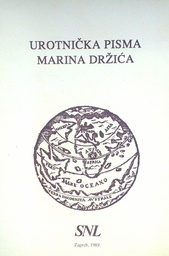 [D-18-6B] UROTNIČKA PISMA MARINA DRŽIĆA