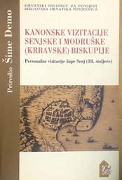 [D-22-1A] KANONSKE VIZITACIJE SENJSKE I MODRUŠKE (KRBAVSKE) BISKUPIJE