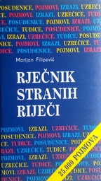 [GN-01-3B] RJEČNIK STRANIH RIJEČI