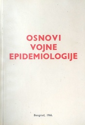 [C-05-6A] OSNOVI VOJNE EPIDEMIOLOGIJE