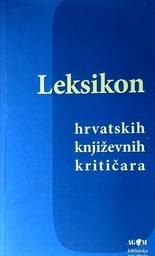 [C-02-3B] LEKSIKON HRVATSKIH KNJIŽEVNIH KRITIČARA