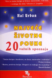 [A-01-4A] NAJVEĆE ŽIVOTNE POUKE - 20 VAŽNIH SPOZNAJA