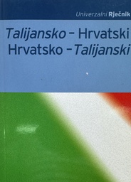 [C-10-2A] TALIJANSKO HRVATSKI UNIVERZALNI RJEČNIK