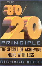 [C-06-3B] THE 80/20 PRINCIPLE