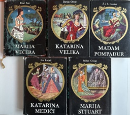 [E-03-6A] KATARINA VELIKA - MARIJA VEČERA - KATARINA MEDIČI - MADAM POMPADUR - MARIJA STJUART