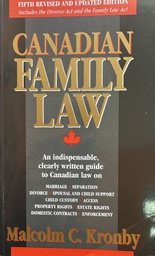 [E-03-4A] CANADIAN FAMILY LAW