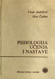 [A-03-2A] PSIHOLOGIJA UČENJA I NASTAVE